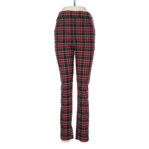 DKNY Tartan Plaid Pull On Stretch Pant Size Medium